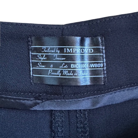 IMPROVD Flap-Front Tailored Trousers (Size 8) - Picture 5 of 8